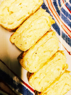 ヘルシーふわふわ♡豆腐の卵焼き♡-レシピのメイン写真