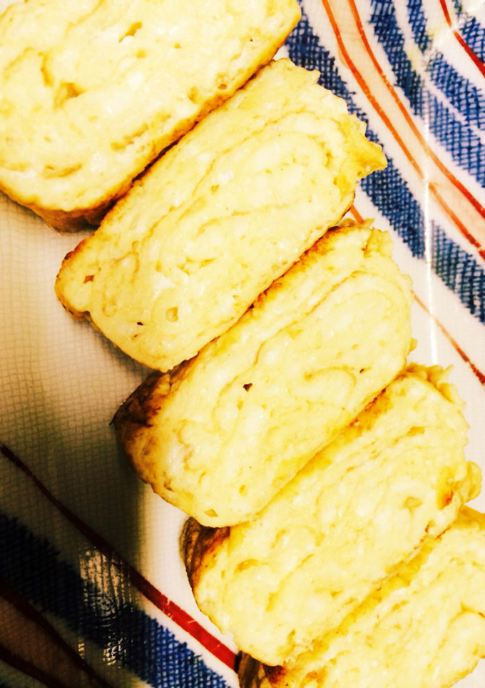 ヘルシーふわふわ♡豆腐の卵焼き♡-レシピのメイン写真