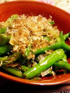 ししとうのニンニクポン酢炒め-レシピのメイン写真