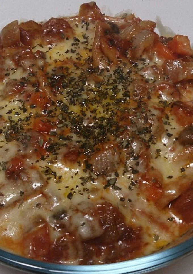 トマトソース炒めのチーズのせ♪-レシピのメイン写真