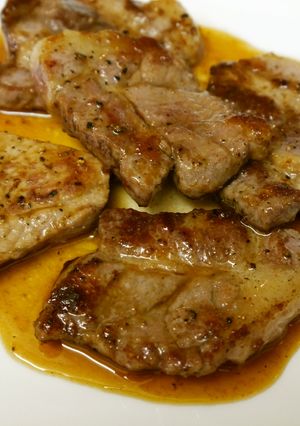 簡単！酢テーキソースでコク旨トンテキ-レシピのメイン写真