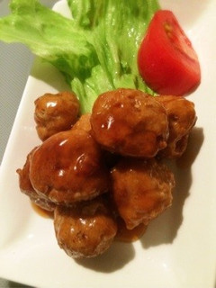 豆腐入り甘酢あんミートボール-レシピのメイン写真