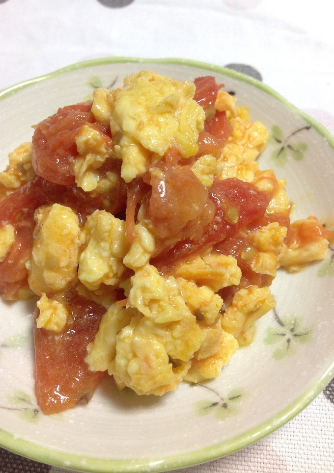 トマトと玉子の中華風炒め-レシピのメイン写真
