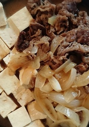 ☆簡単おいしい肉豆腐☆-レシピのメイン写真