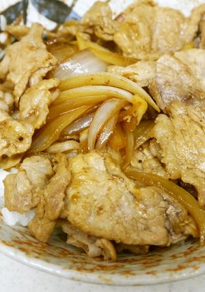 簡単！ぶたぽん丼-レシピのメイン写真