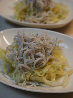キャベツとしらすの味ポン和え-レシピのメイン写真