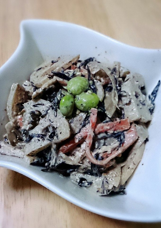 ＊ひじきと鶏と根菜のきんぴらサラダ＊-レシピのメイン写真