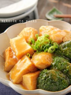 簡単!トロッと鶏胸肉と厚揚げの治部煮-レシピのメイン写真