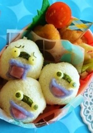 妖怪ウォッチウィスパーのコロコロサンド-レシピのメイン写真