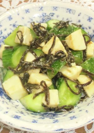 胡瓜とチーズの柚子胡椒昆布和え-レシピのメイン写真