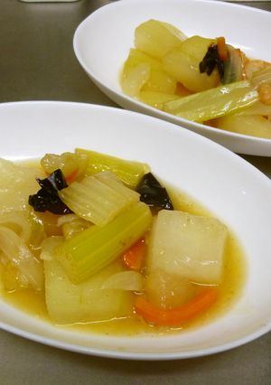 冬瓜とセロリとシーフードの中華煮-レシピのメイン写真