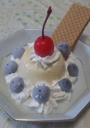 ハチミツで作るプリン-レシピのメイン写真
