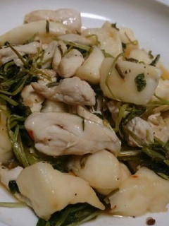 ささみのささげ菜 スイチリ炒め-レシピのメイン写真