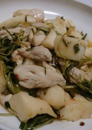 ささみのささげ菜 スイチリ炒め-レシピのメイン写真