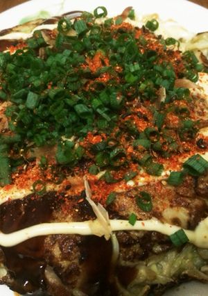 独り暮らしお好み焼き＊ふわふわヘルシー-レシピのメイン写真