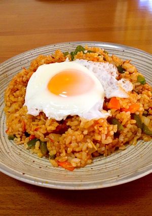 簡単、ゴロゴロ野菜のジャンバラヤ-レシピのメイン写真