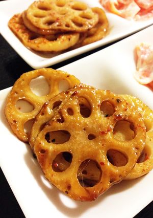 れんこんのオイスターソース焼き-レシピのメイン写真
