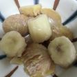 秋の味覚! 栗 バナナのハチミツ煮♥
