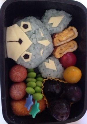 妖怪ウォッチ さむガリ のキャラ弁-レシピのメイン写真
