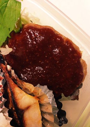 混ぜるだけ☆お弁当ハンバーグソース♫-レシピのメイン写真