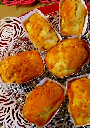 HMでさつまいもパウンドケーキonチーズ-レシピのメイン写真
