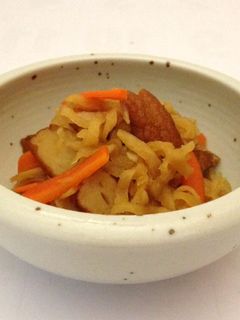 切干し大根と薩摩揚げの煮物-レシピのメイン写真