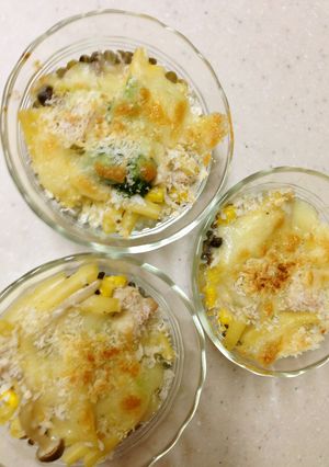 簡単！お弁当用チーズいっぱいグラタン～-レシピのメイン写真