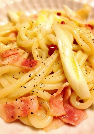 ゆず胡椒でピリ辛焼うどん-レシピのメイン写真