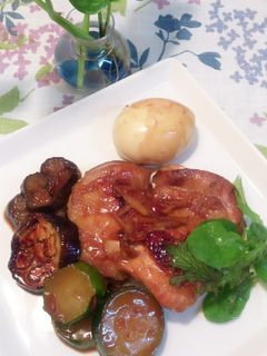 ♪照り焼き風☆チキンステーキ♪-レシピのメイン写真