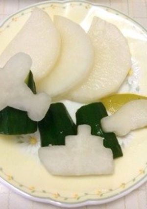 超スピード〜大根の浅漬け…(o˘◡˘o)-レシピのメイン写真