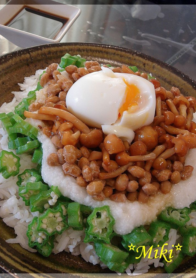 つるん、とろん、NEVER　NEVER丼-レシピのメイン写真
