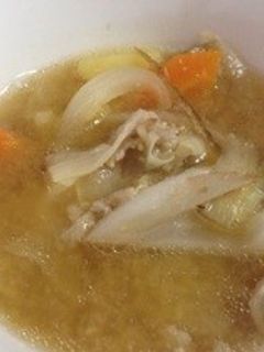 男の豚汁-レシピのメイン写真