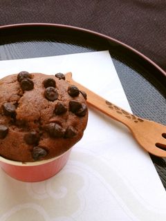 ココアとチョコのホシノマフィン-レシピのメイン写真
