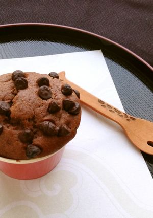 ココアとチョコのホシノマフィン-レシピのメイン写真
