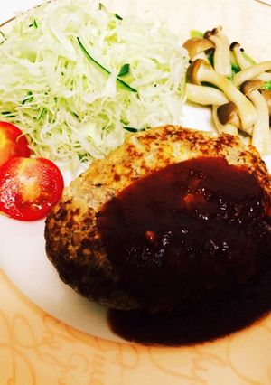 お豆腐ハンバーグ♡-レシピのメイン写真
