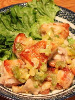鶏肉の塩レモンペースト&ネギだれ-レシピのメイン写真