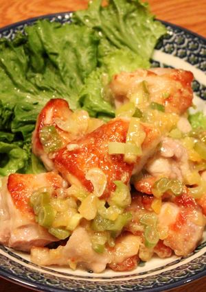 鶏肉の塩レモンペースト＆ネギだれ-レシピのメイン写真