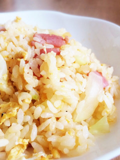 *鍋キューブでキムチチャーハン*-レシピのメイン写真