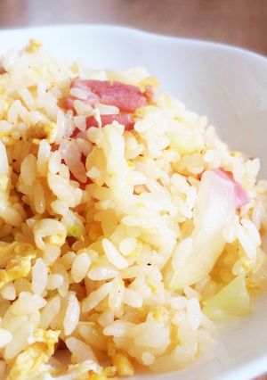 ＊鍋キューブでキムチチャーハン＊-レシピのメイン写真
