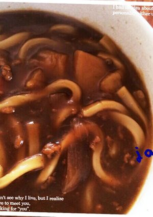 残りカレーで簡単カレーうどん-レシピのメイン写真
