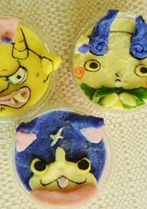 妖怪ウォッチフユニャンカップマッシュ他-レシピのメイン写真