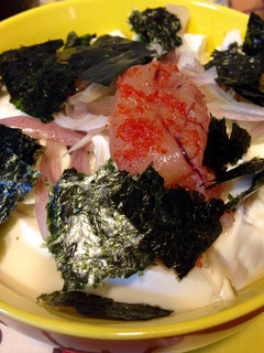 明太豆腐丼-レシピのメイン写真