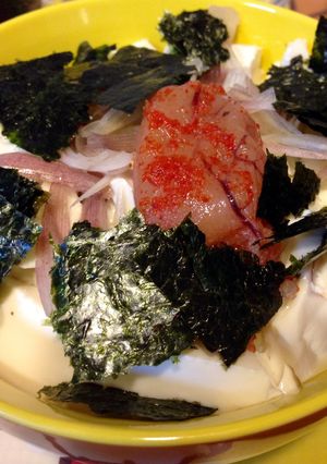 明太豆腐丼-レシピのメイン写真