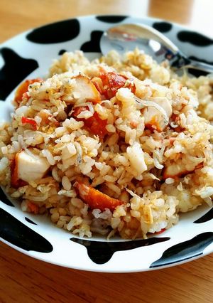 からあげクン使用☆簡単シラス炒飯-レシピのメイン写真