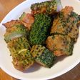 とろ~りチーズとゴーヤのはさみ揚げ