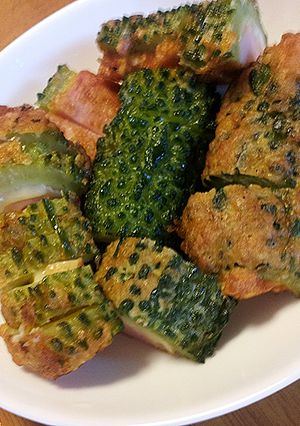 とろ～りチーズとゴーヤのはさみ揚げ-レシピのメイン写真