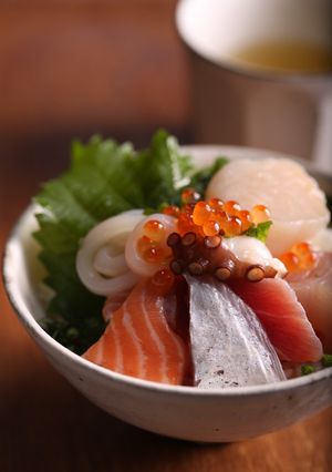 天然だしパックで作る 海鮮丼-レシピのメイン写真