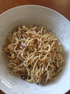 焼きそばカルボナーラ-レシピのメイン写真