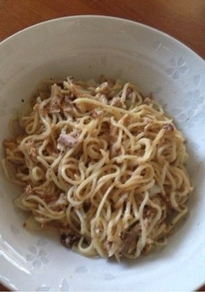 焼きそばカルボナーラ-レシピのメイン写真