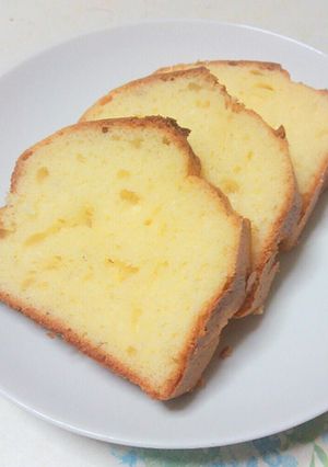 クリームチーズパウンドケーキ-レシピのメイン写真